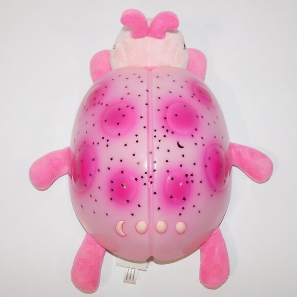 Cloud B Twilight Ladybug Pink Constellation Nightlight Kids Baby Plush - Picture 2 of 7